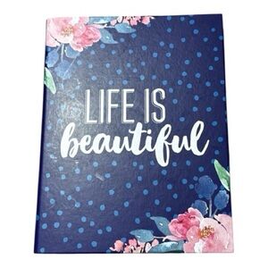 Life is Beautiful Floral Calendar